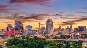 best san antonio roofers view of san antonio skyline.