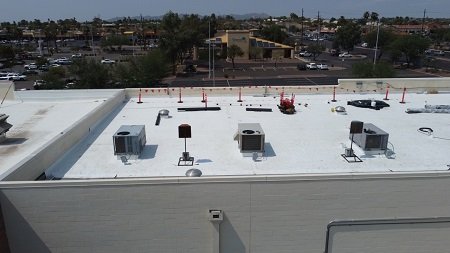 a new TPO roof