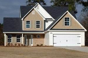 a home with a newly replaced roof