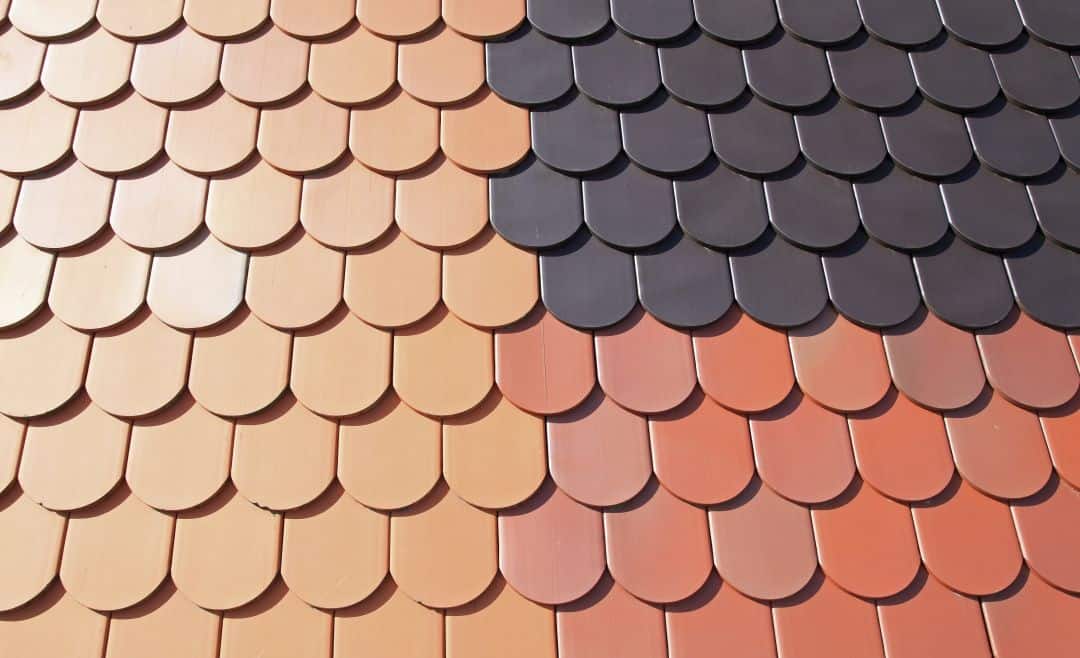 a fresh multicolored tile roof with a long lifespan ahead of it