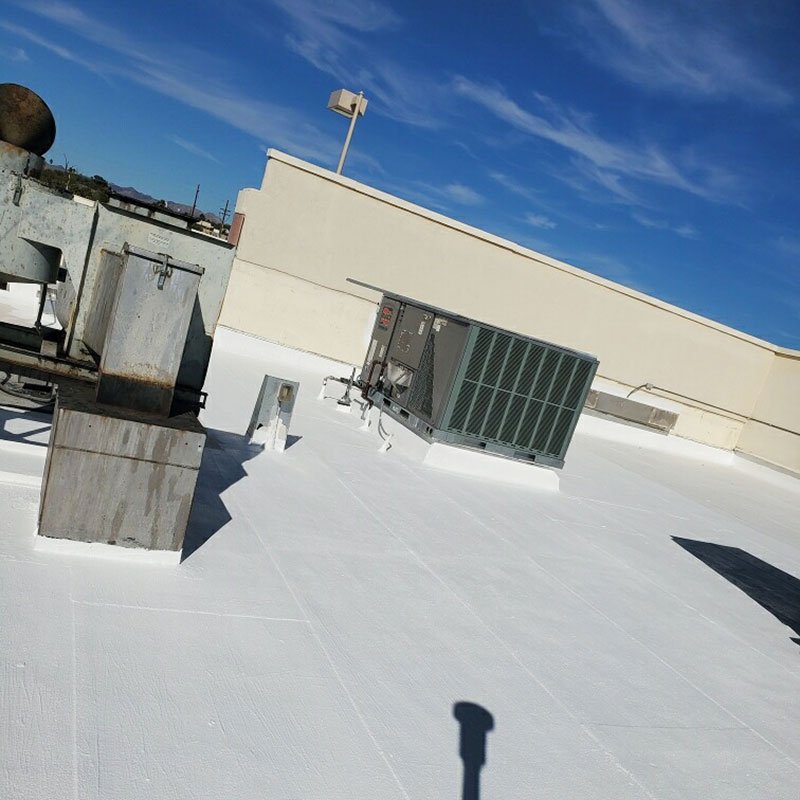 New commercial roof coating