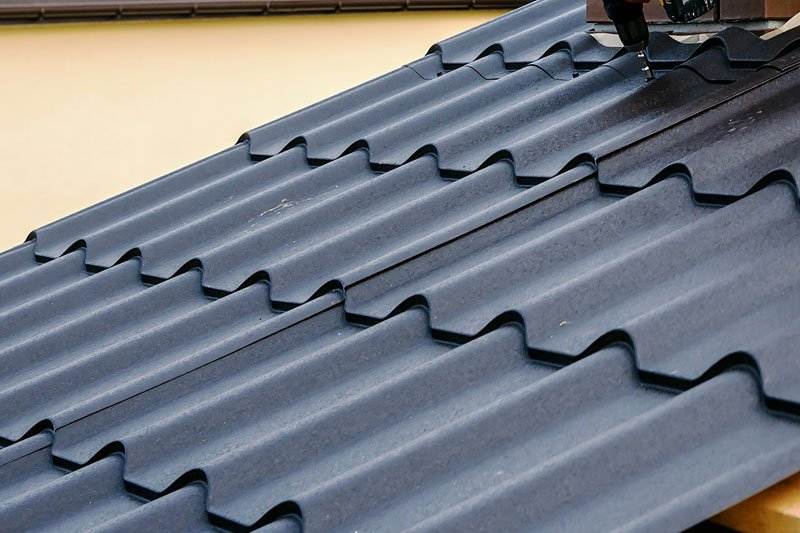 metal shingle roofing